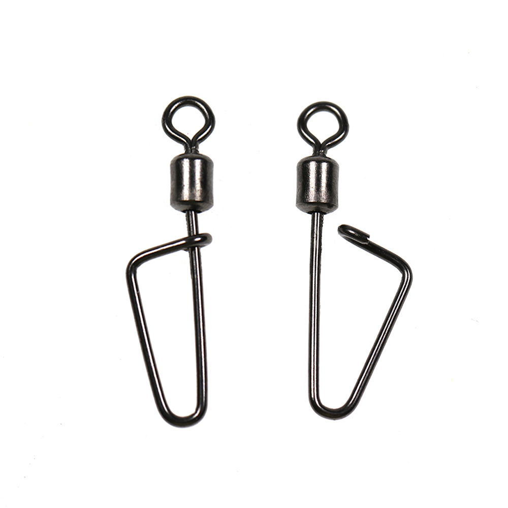 Fishing Equipment Used - 20PCS #12 -1/0 Rolling Swivel Swing