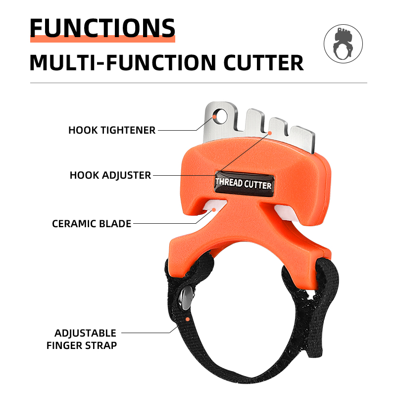 Multifunctional Ring Finger Cu - Fishing Line ulasan dan harga