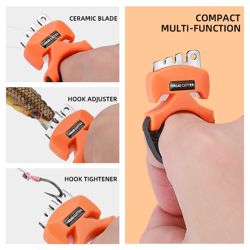 Multifunctional Ring Finger Cu - Fishing Line ulasan dan harga