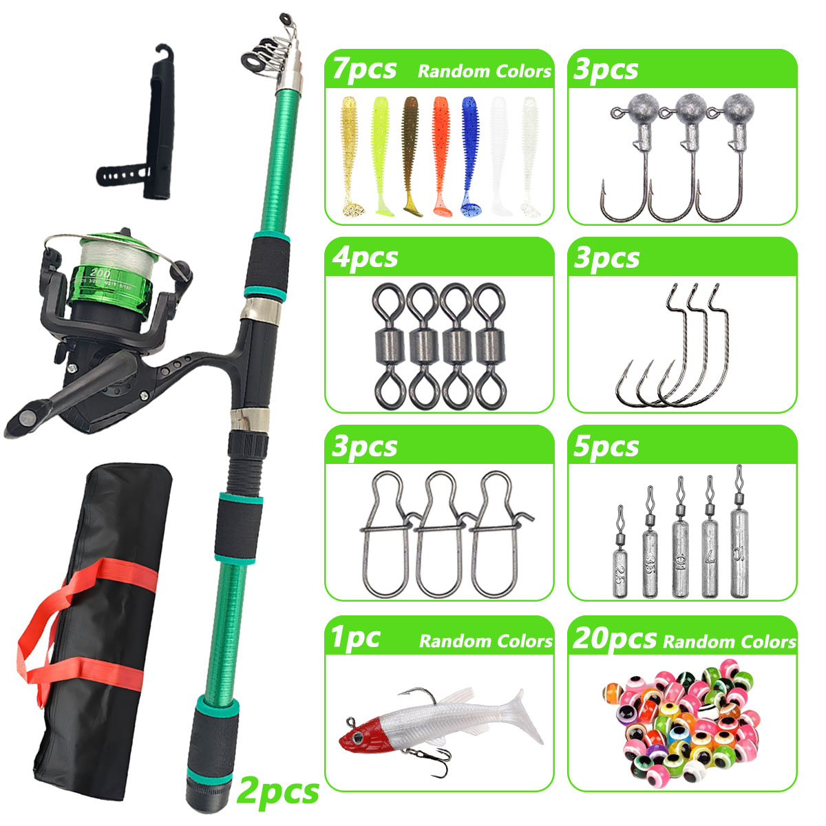 Spinning Fishing Rod Reel Comb - Fishing Equipment Online ulasan dan harga