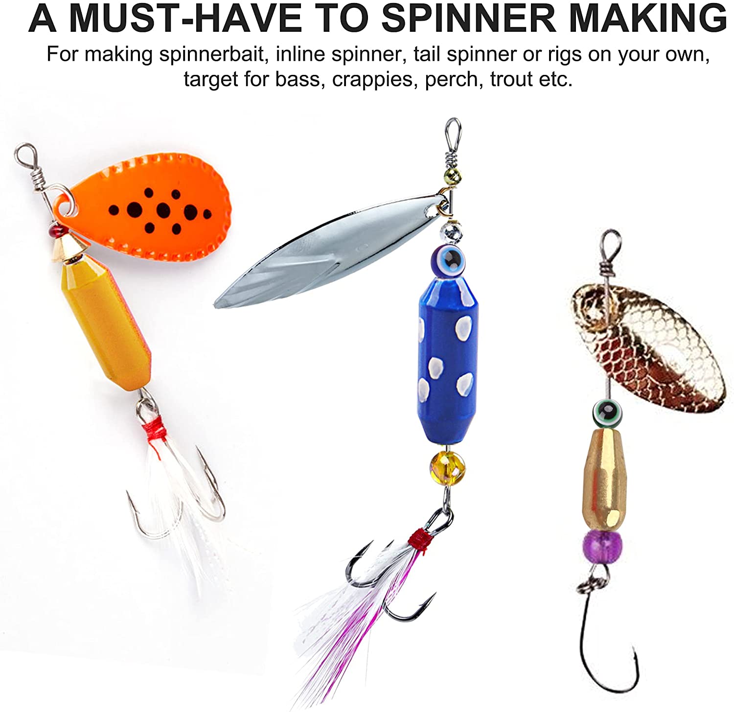 10pcs Fishing Brass Spinner Lu - Fishing Equipment Used ulasan dan harga