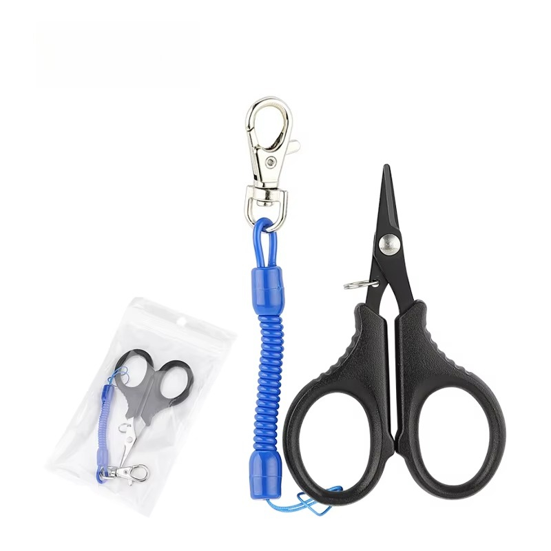 Titanium Coating Fishing Sciss - Fishing Line ulasan dan harga