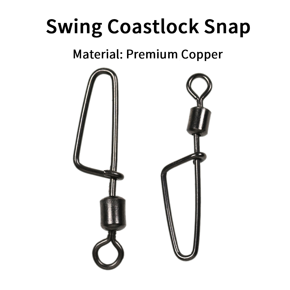20PCS #12 -1/0 Rolling Swivel  - Fishing Equipment Used ulasan dan harga