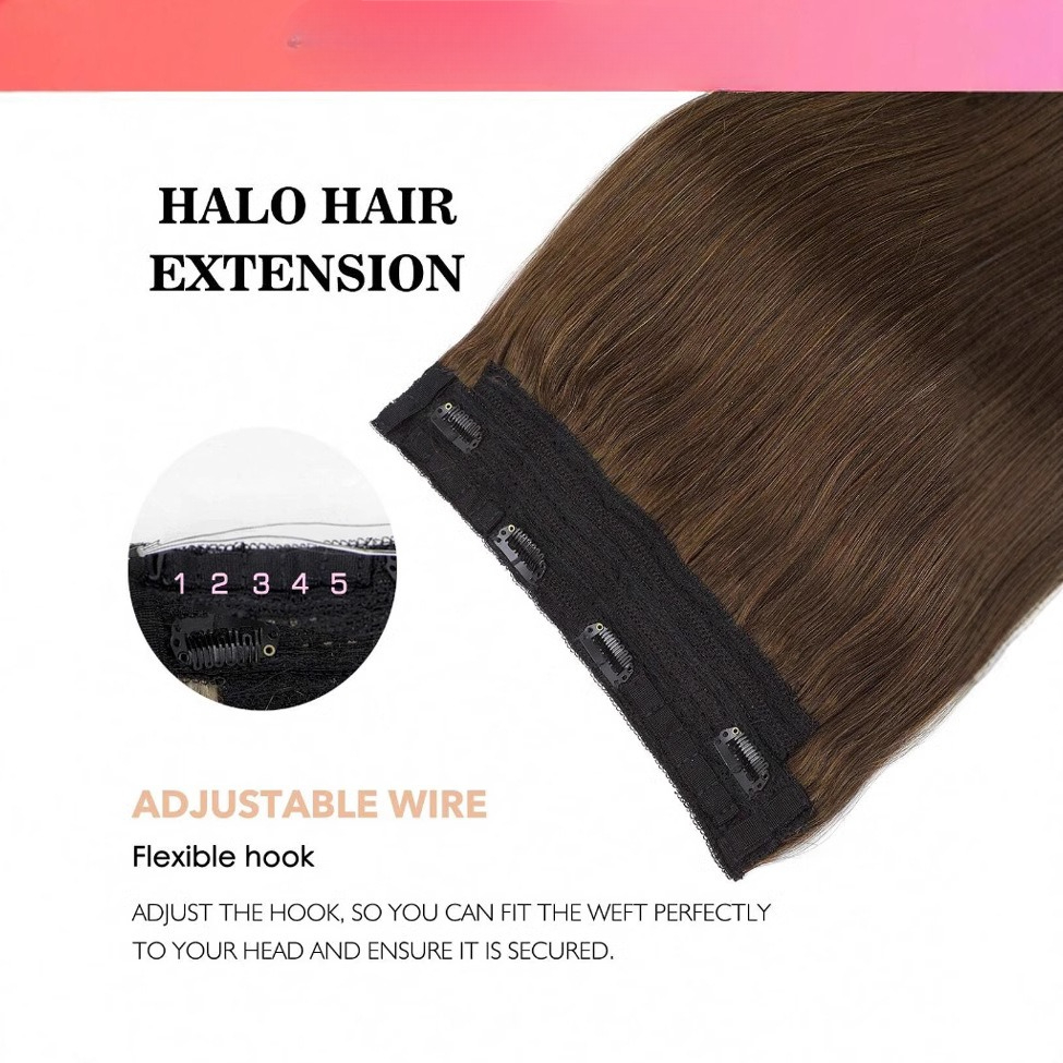 women's real hair wig can be p - Fishing Line ulasan dan harga